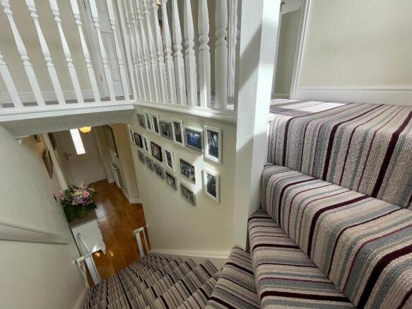 Staircase to landing