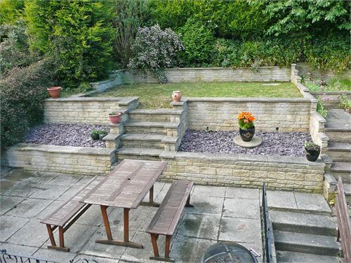 View of garden from Bedroom Two