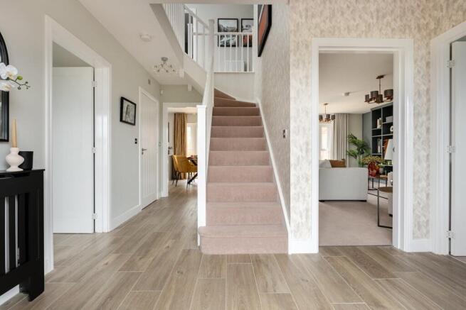 Welcoming hallway