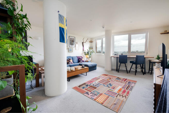Living Room with Exceptional Views