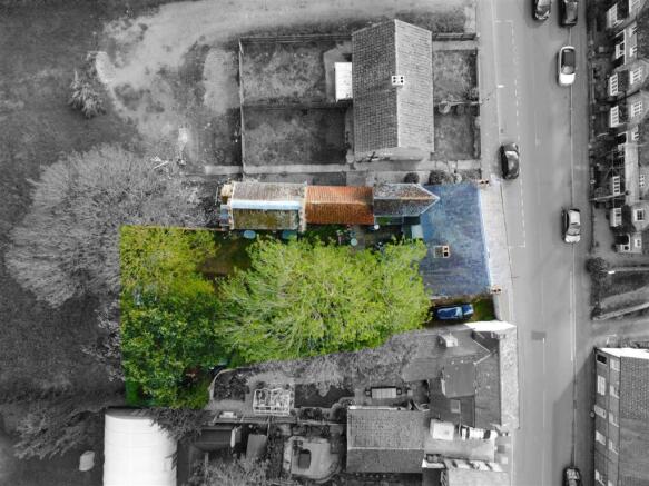 111 High Street, Somersham - Aerial Highlight Phot