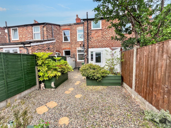 Rear of Property