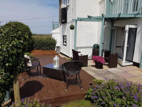 rear patio/dec...