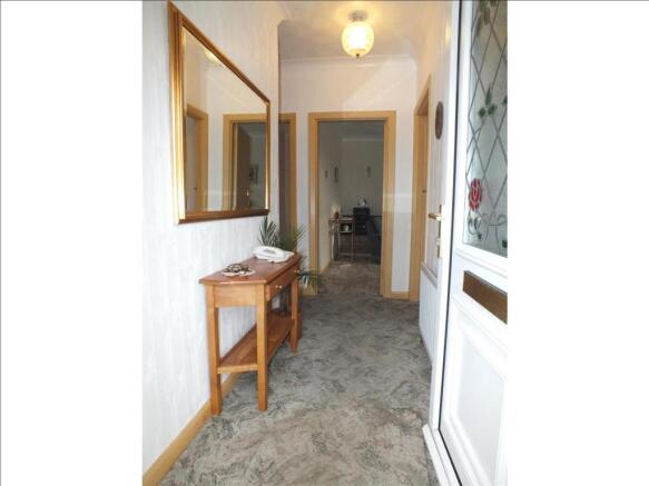 side entrance hallway