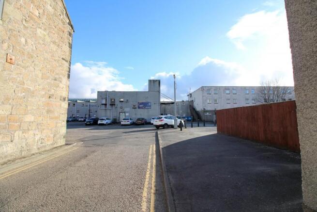 Exterior Rear Car Park Entrance 