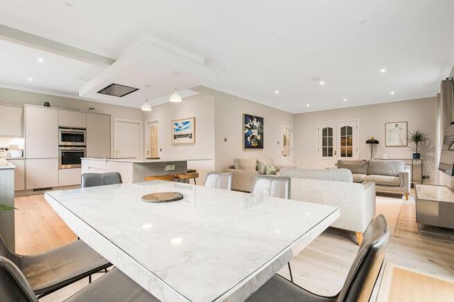 Open-Plan Kitchen/ Living Room