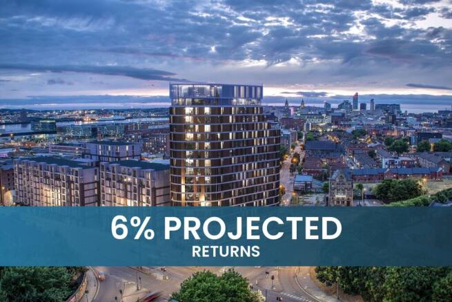 1-bed flat on 6% Projected Returns | Parliament Square, Liverpool – Superior 1 Bed in the City Centre, £189,950