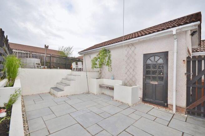 Rear garden