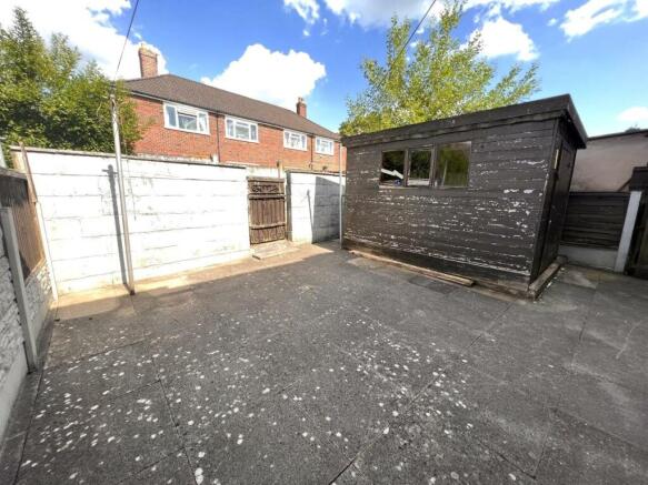Rear garden