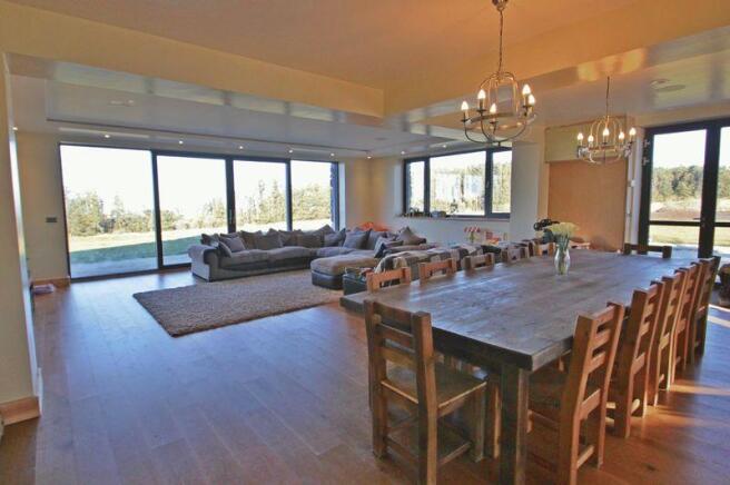 Open plan livi...