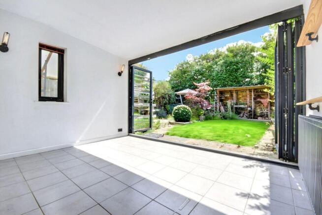 Extended Living Space with bi-fold doors