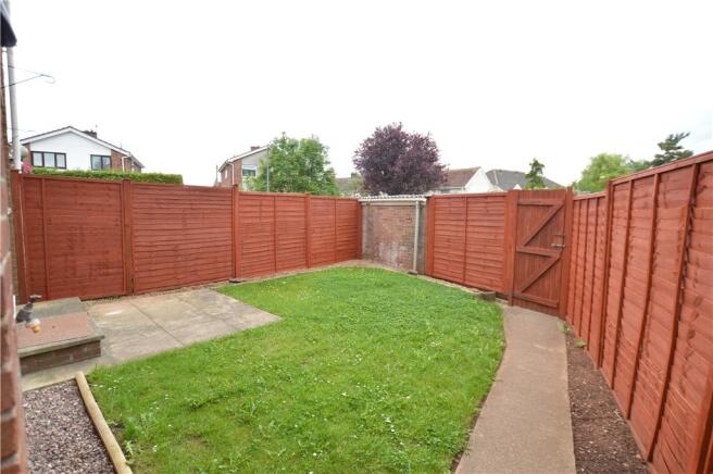 Rear garden