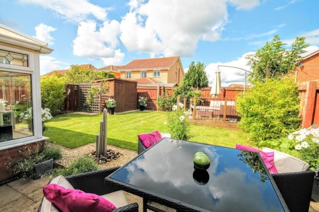 Rear garden