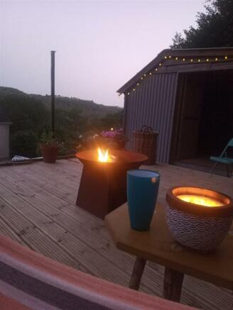 Outside