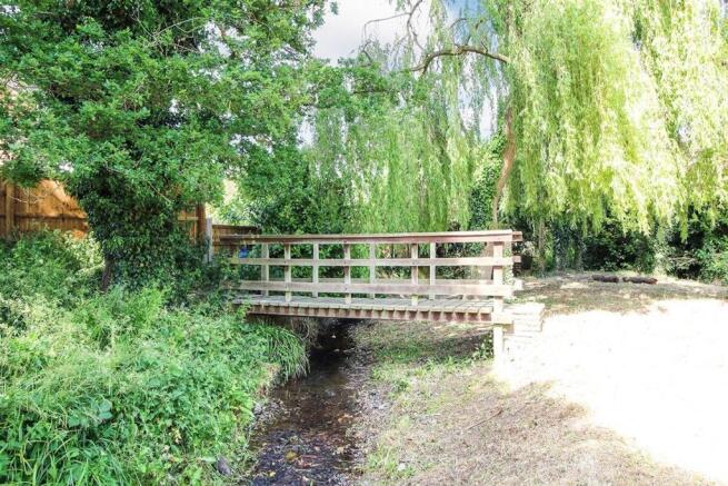 Brook With Feature Bridge
