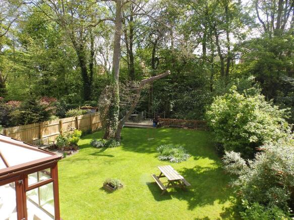 Rear garden From Above
