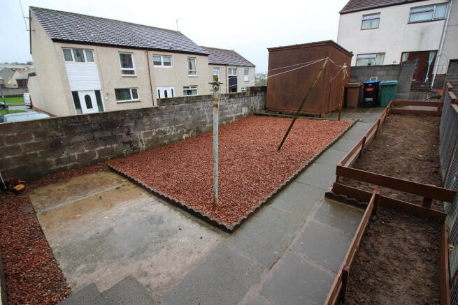 Rear garden