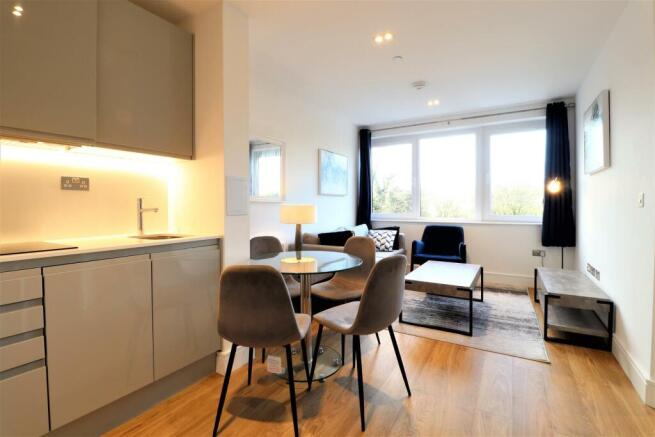 Open Plan Living Room - Kitchen