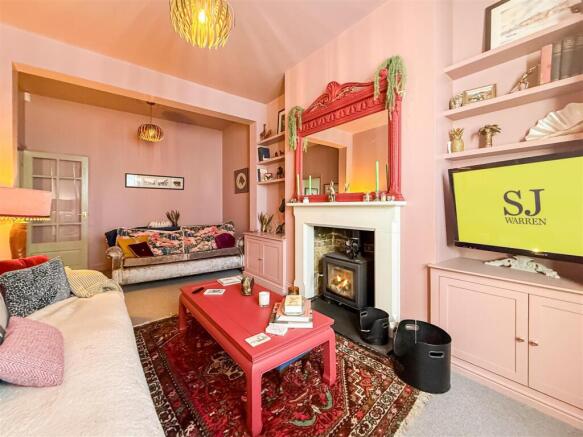 pink sitting room