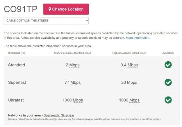 Broadband Ofcom
