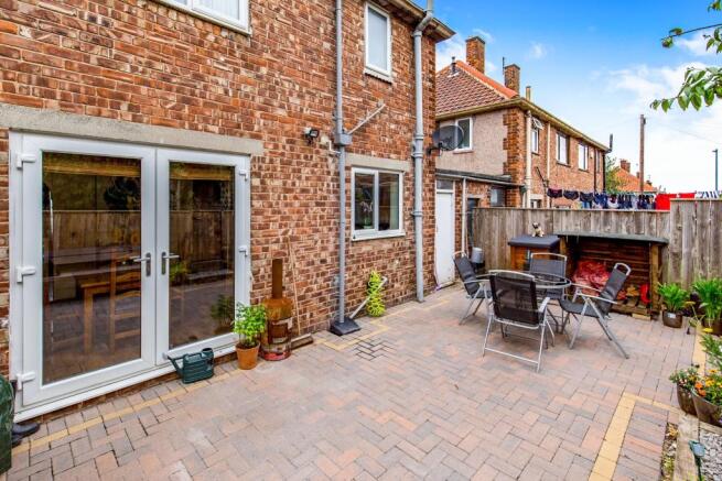 Rear Patio Area