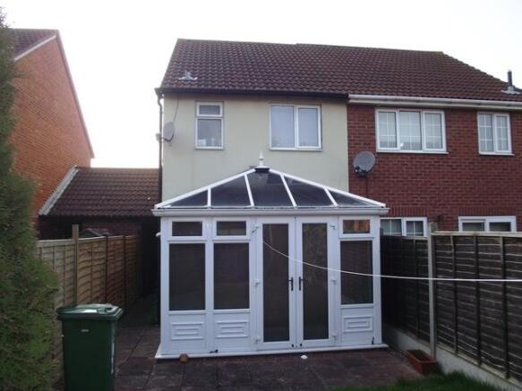 Rear Aspect & Conservatory
