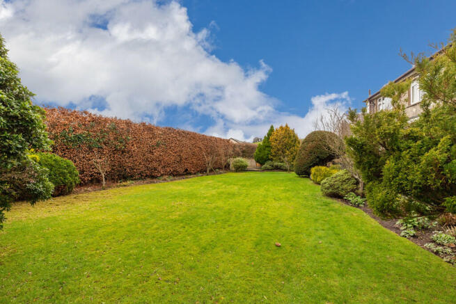 Rear garden