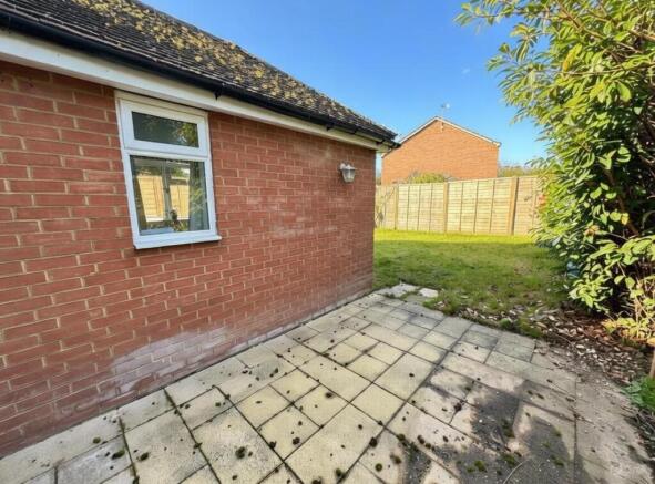 Private Rear Patio
