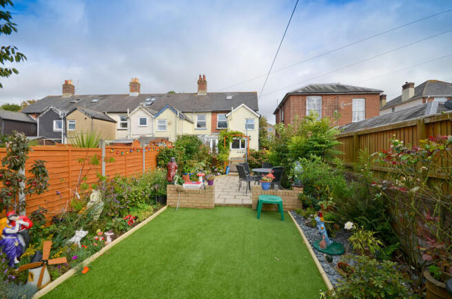 Rear garden