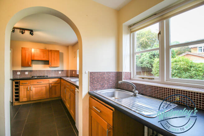 Utility overlooking garden