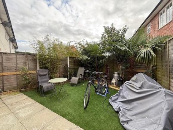 Rear garden