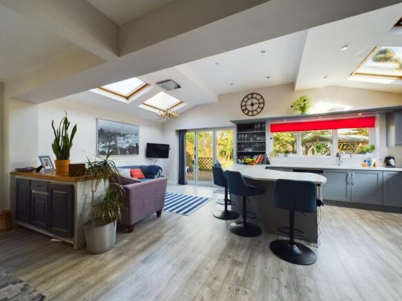 Kitchen Diner and Living Room