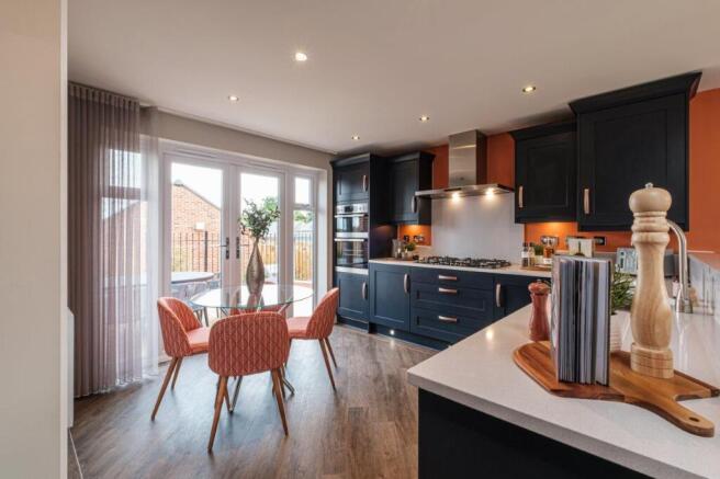 Avondale kitchen-diner at DWH Olive Park in Uttoxeter