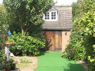 rear garden/garage