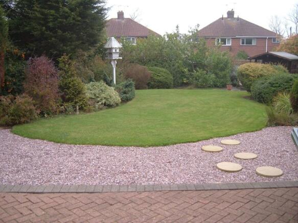 Rear garden
