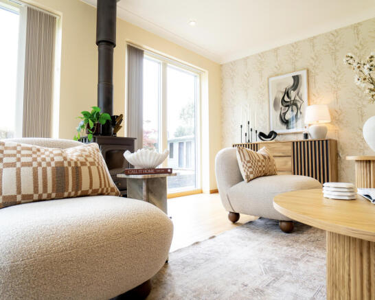 Open plan living space