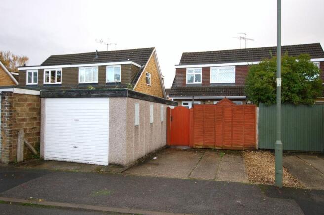 Rear of property