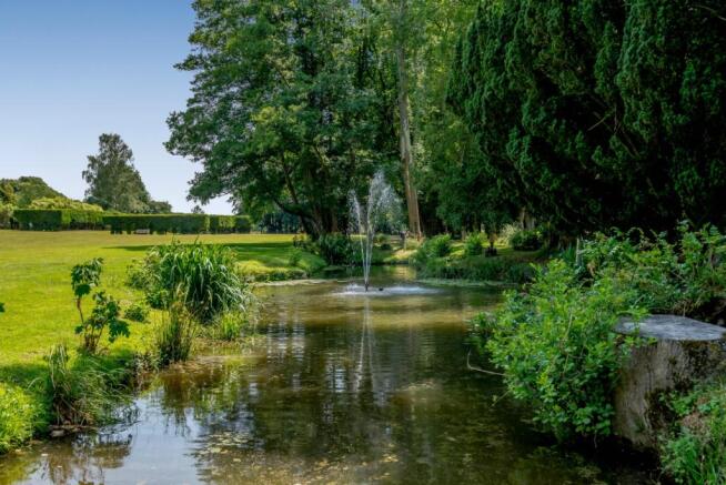Pond and Fountain
