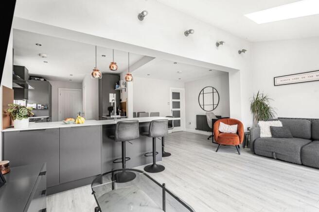 KITCHEN/DINING/LIVING ROOM
