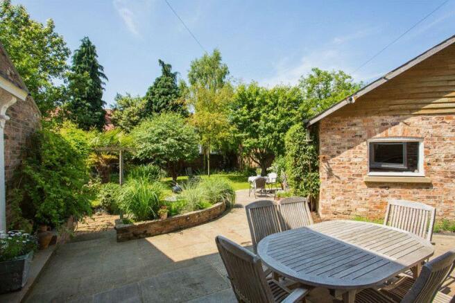 Rear garden