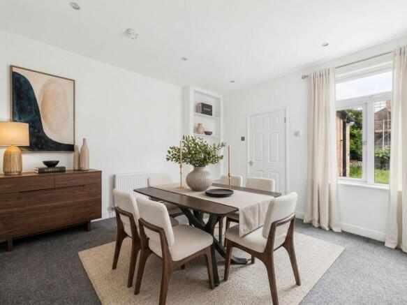 Dining room virtual furniture