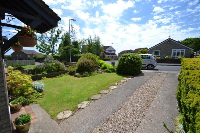 Driveway and entrance