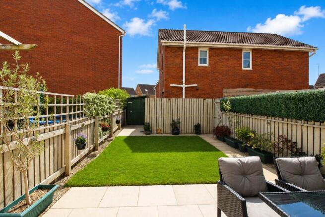 Rear garden