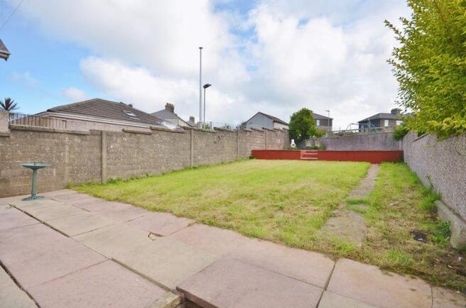Rear garden
