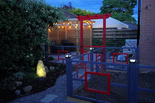 Garden by night