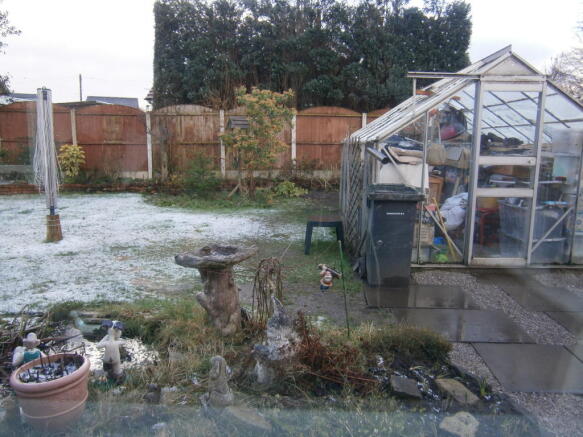 Rear garden