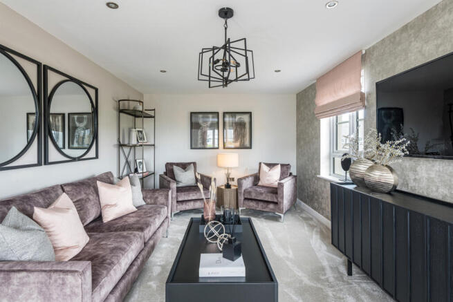 lounge in 4 bed home