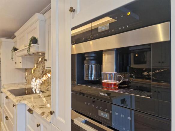 feature integrated Miele coffee machine