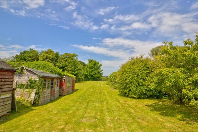 Rear garden