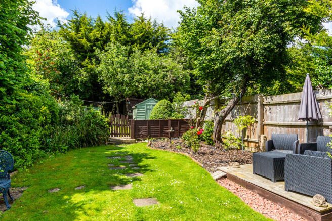 Rear garden